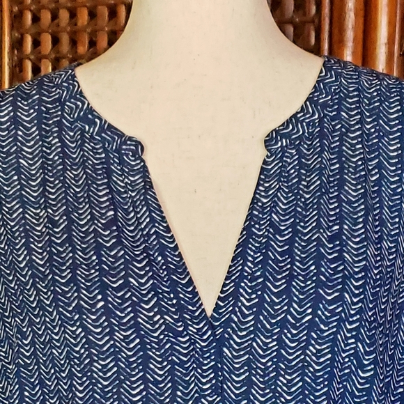 EDDIE BAUER Sunrise Sleeveless Popover Batik Blouse NWT - Picture 10 of 15